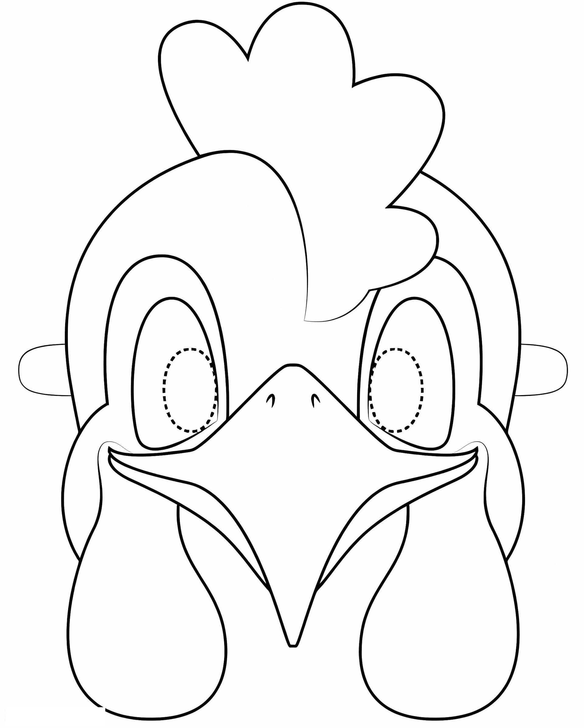 Rooster Mask