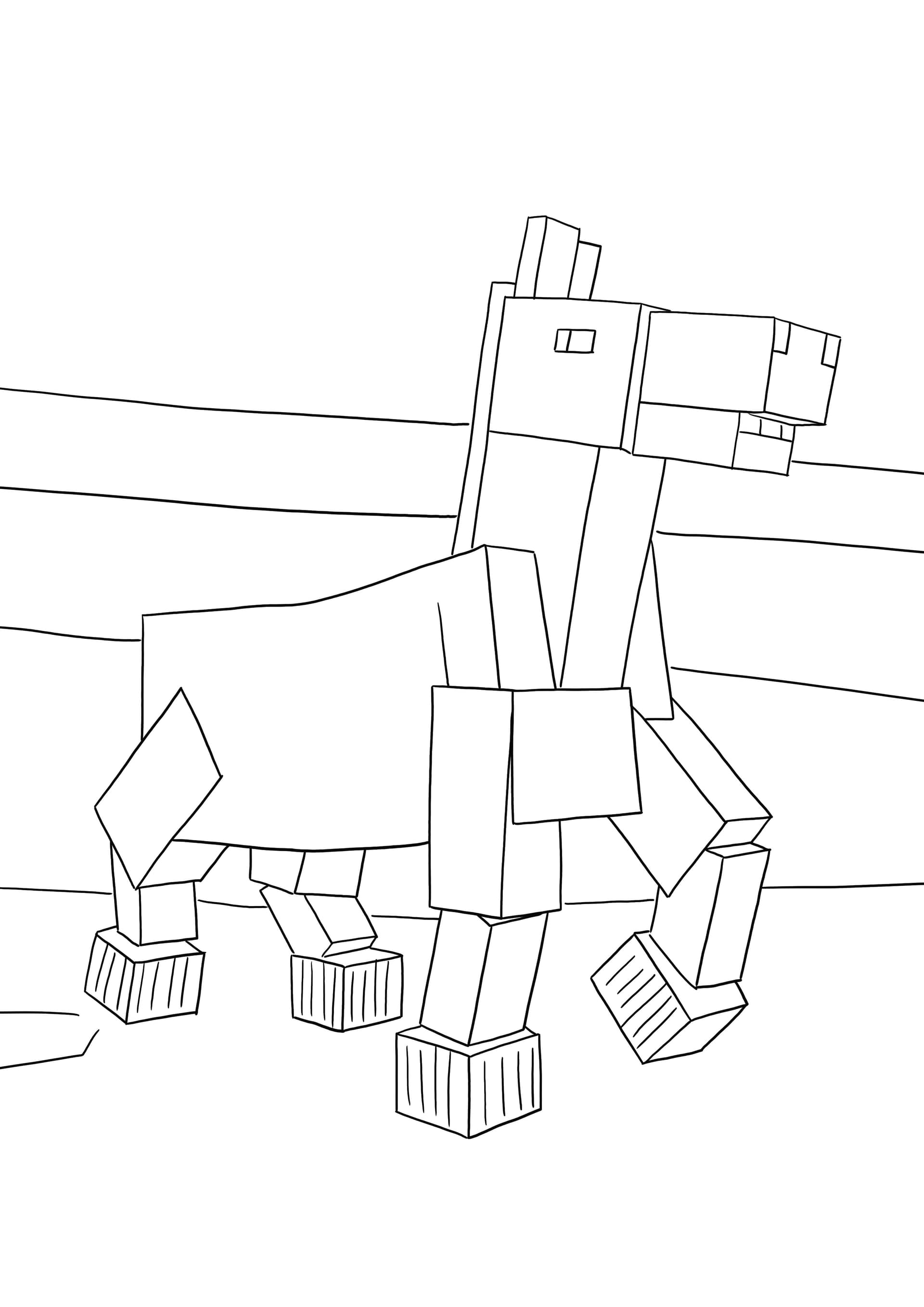 Minecraft Horse