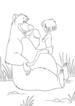 Jungle Book Coloring Pages - Free Printable PDF Downloads