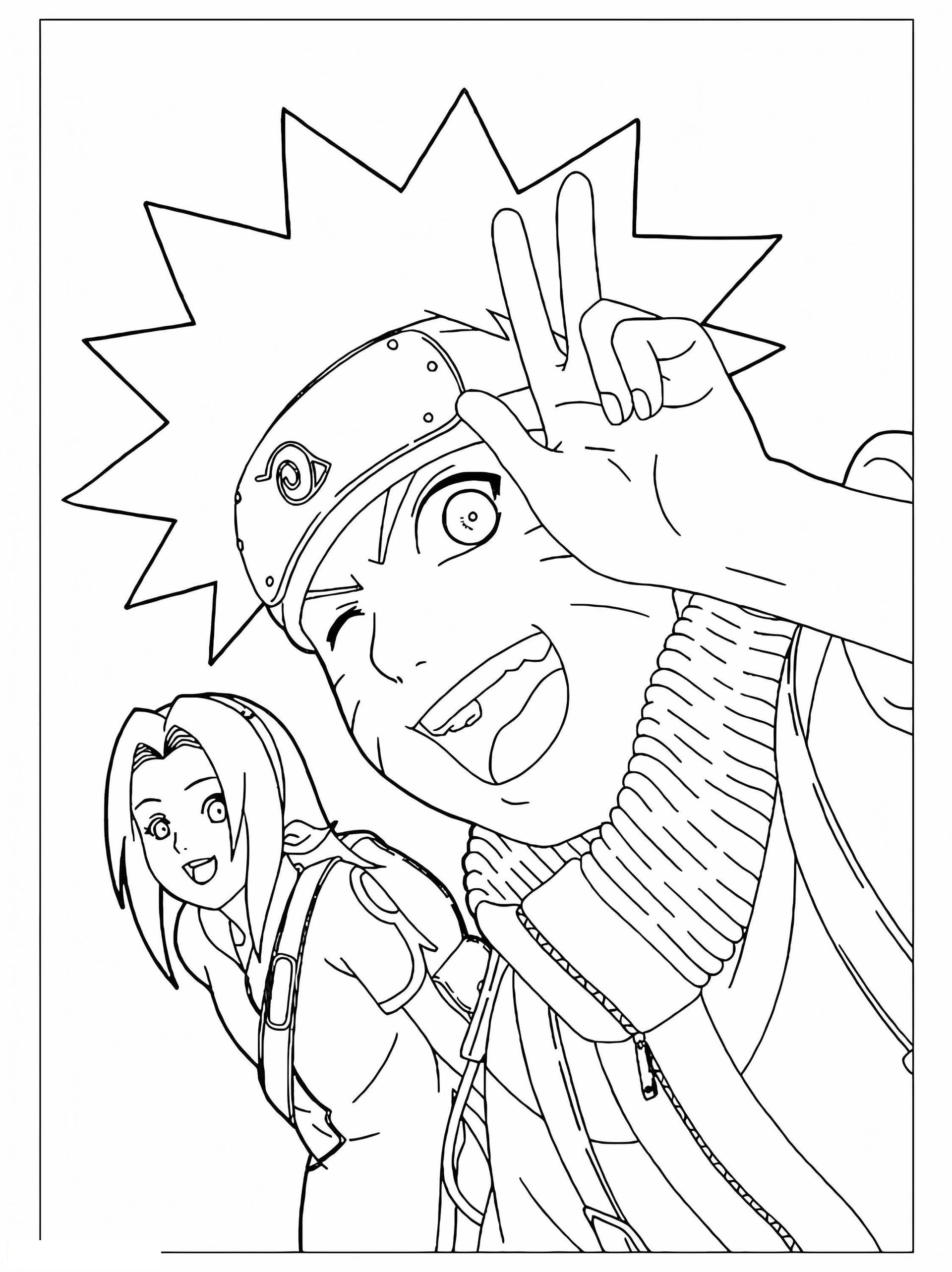 Naruto Et Sakura