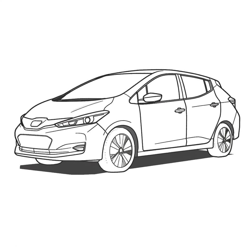 Nissan LEAF SV 2024 1