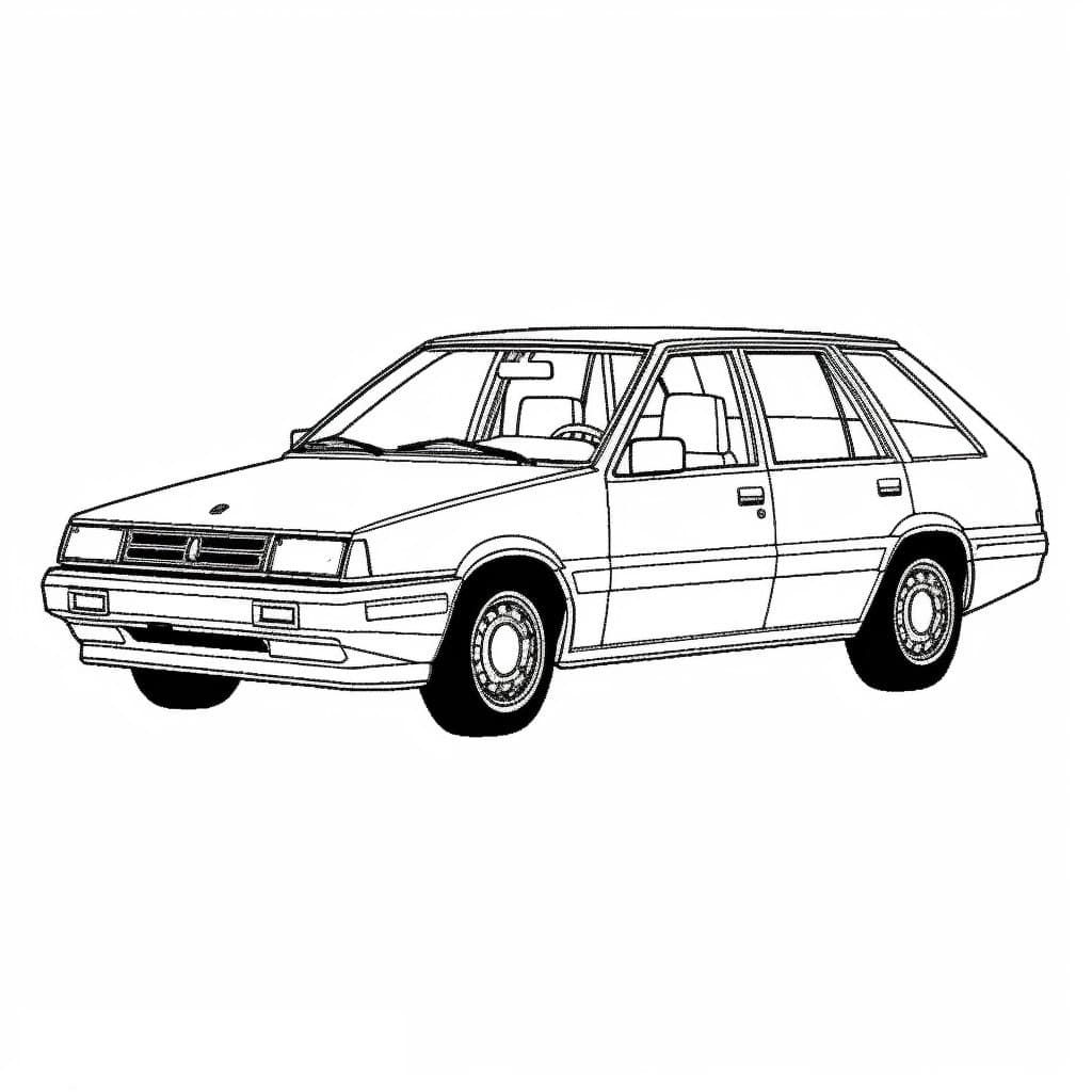 Nissan Stanza Wagon 2WD 1