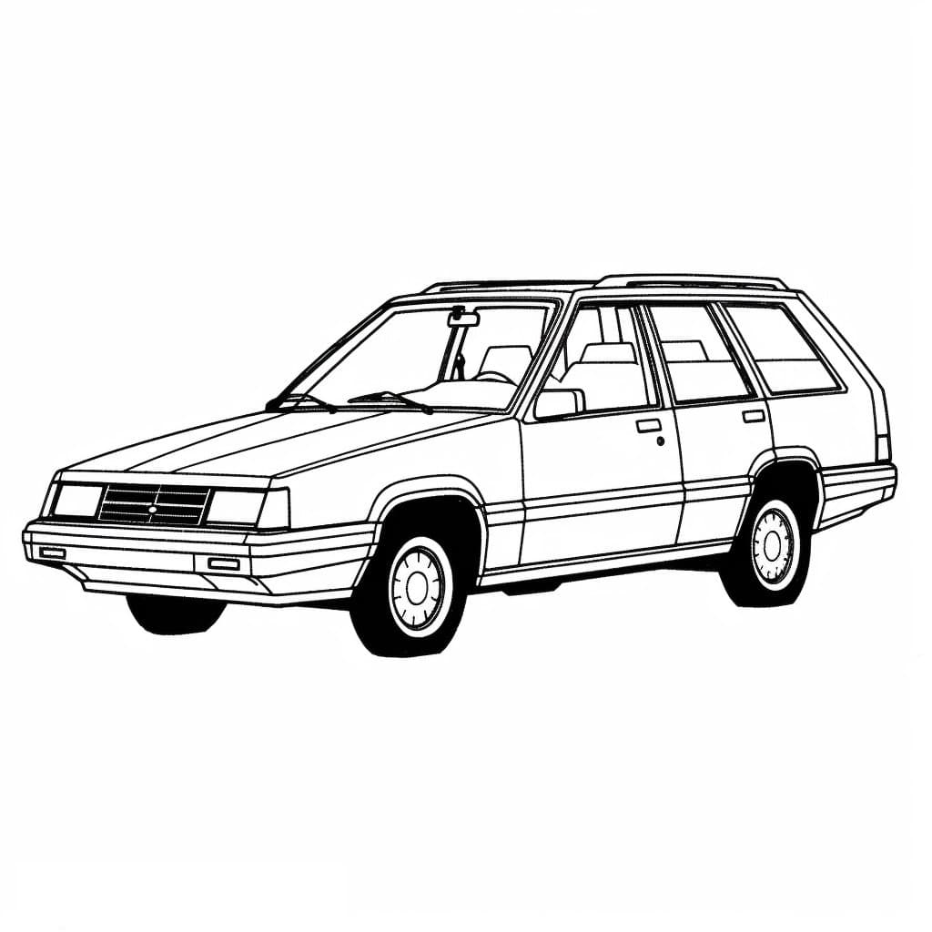 Nissan Stanza Wagon 2WD 2
