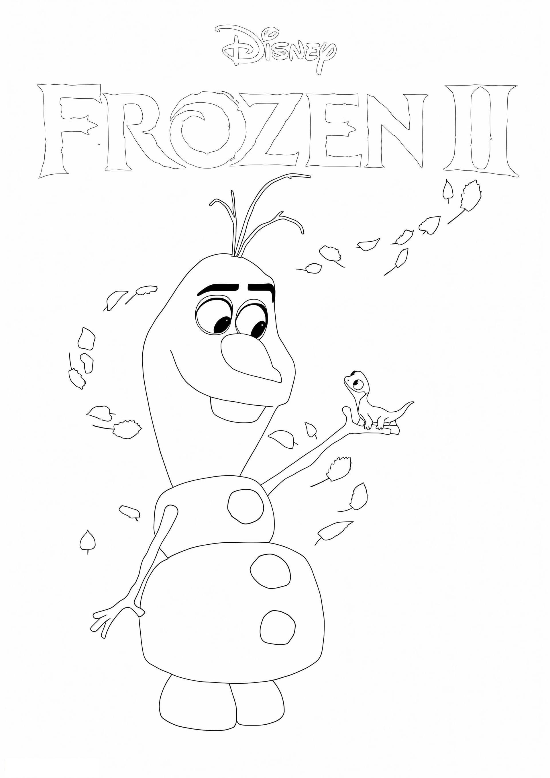 Frozen Olaf And Bruni 2