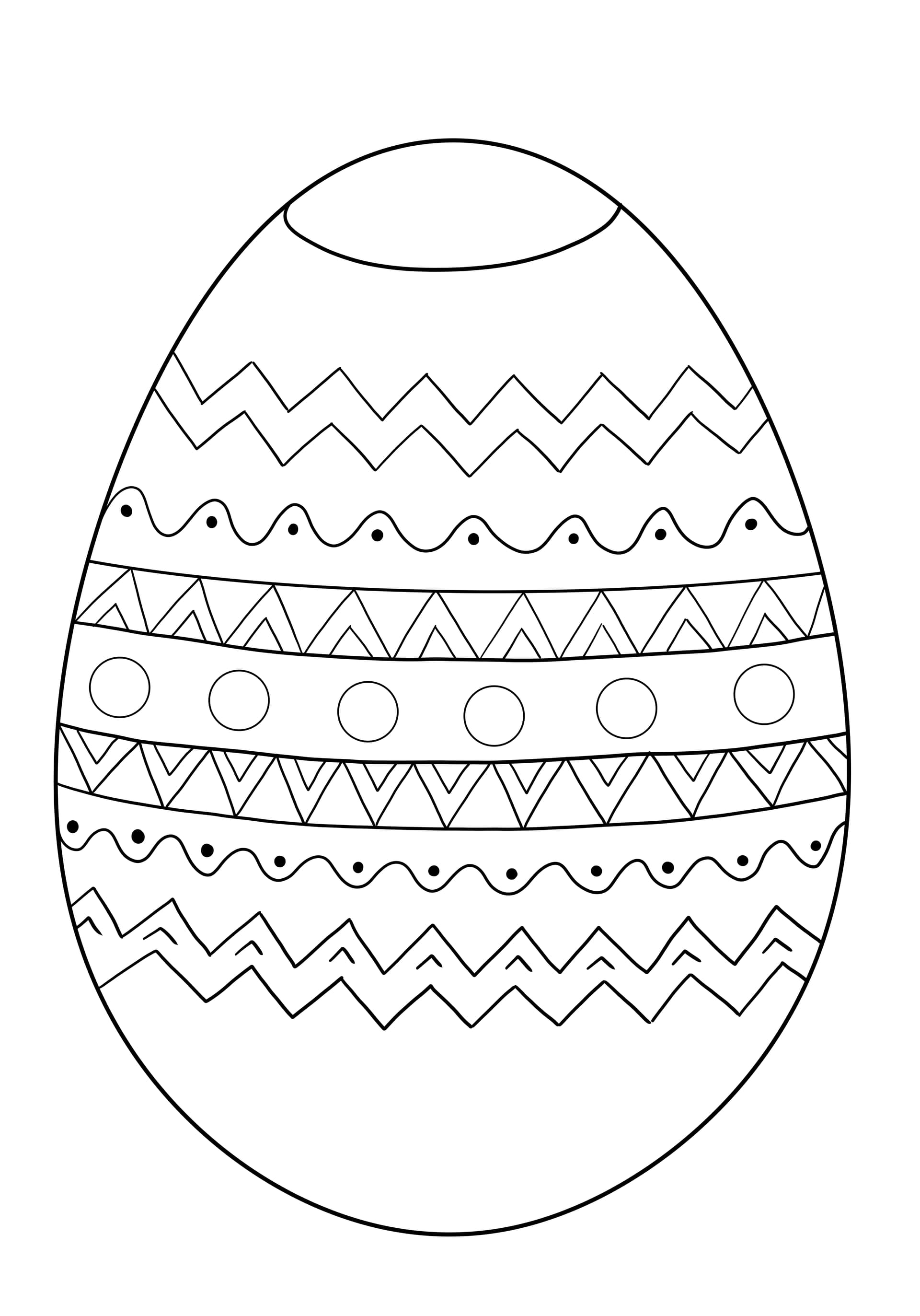 Ornamentales Osterei