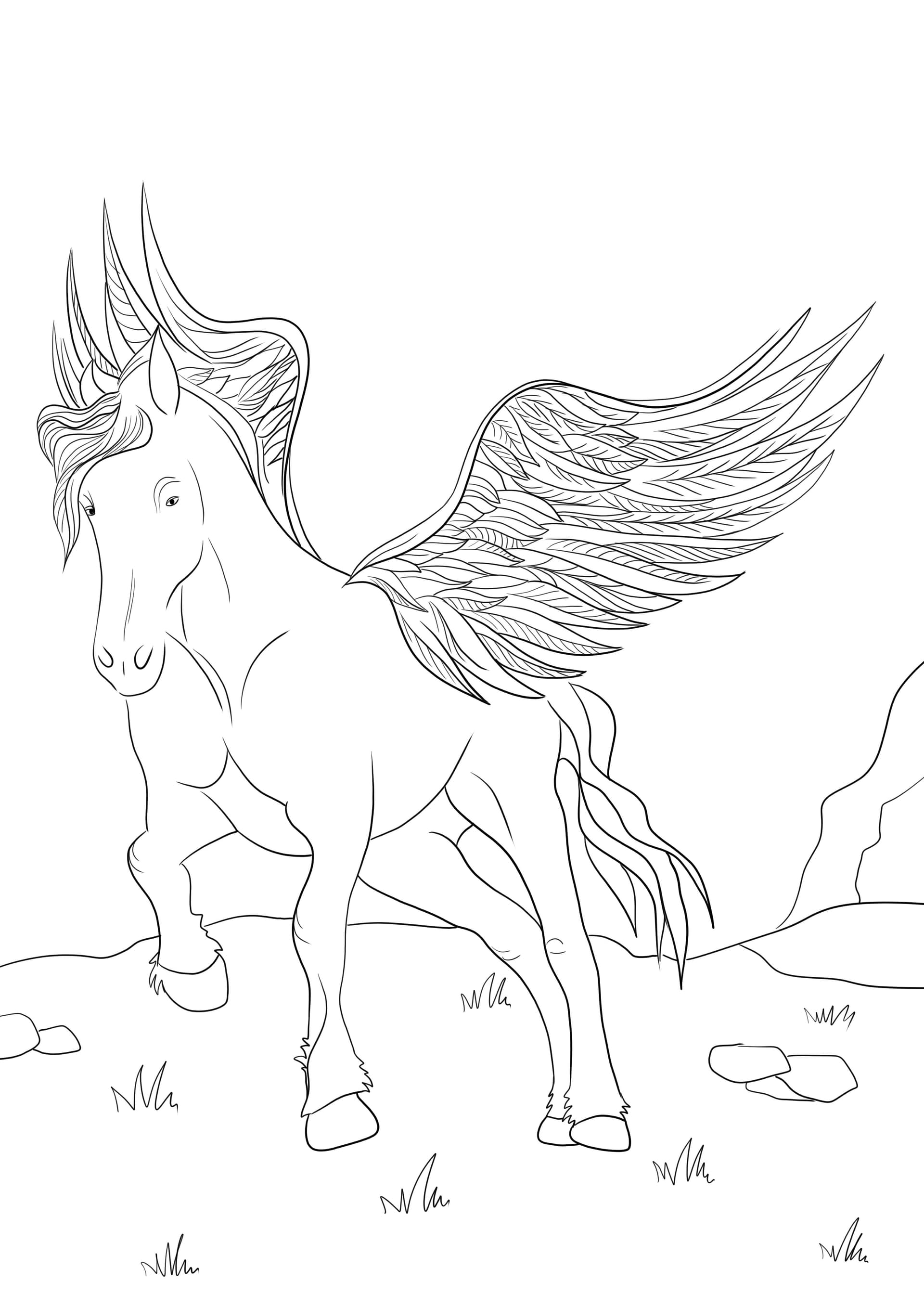 Pegasus horse