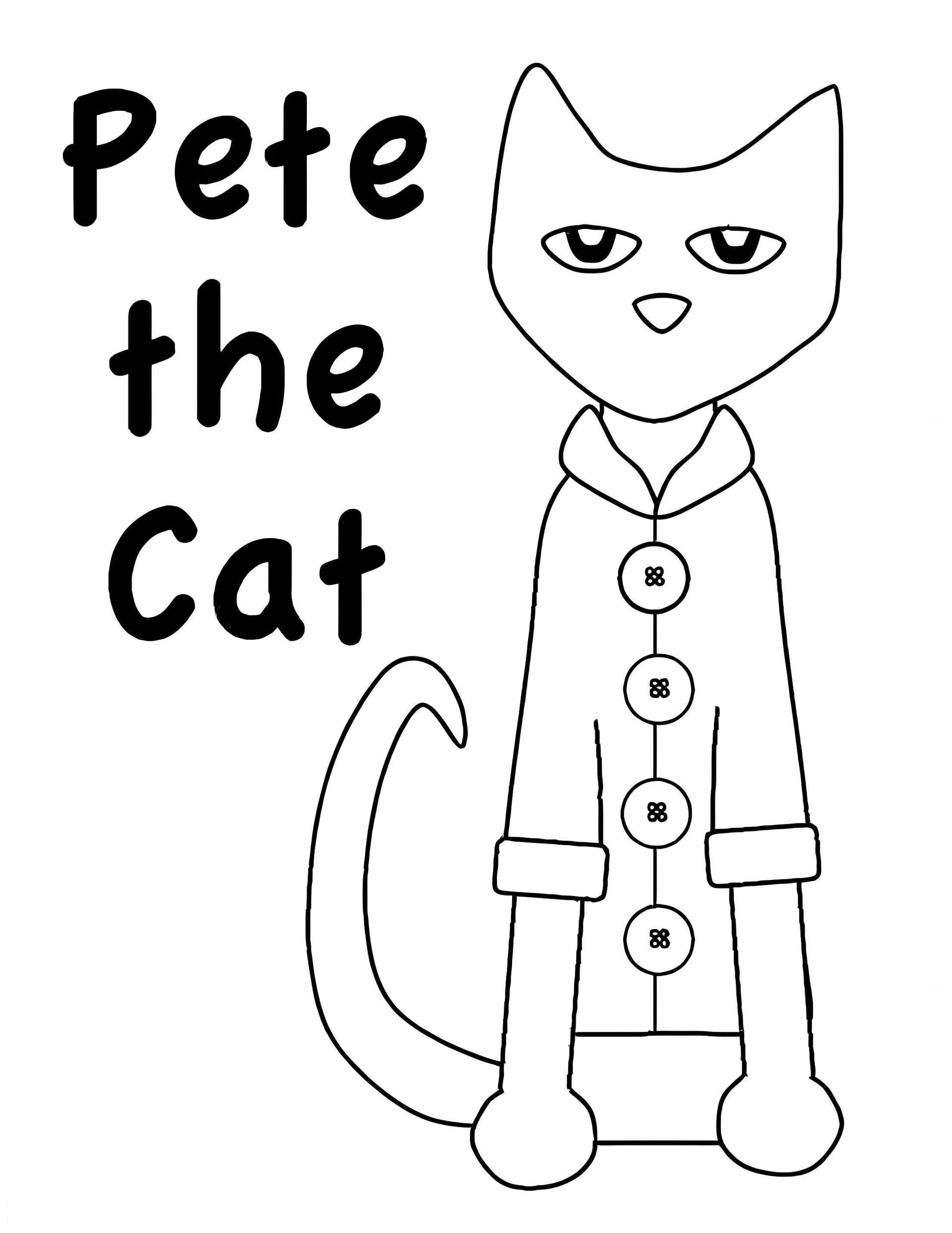 Pete The Cat Sitting