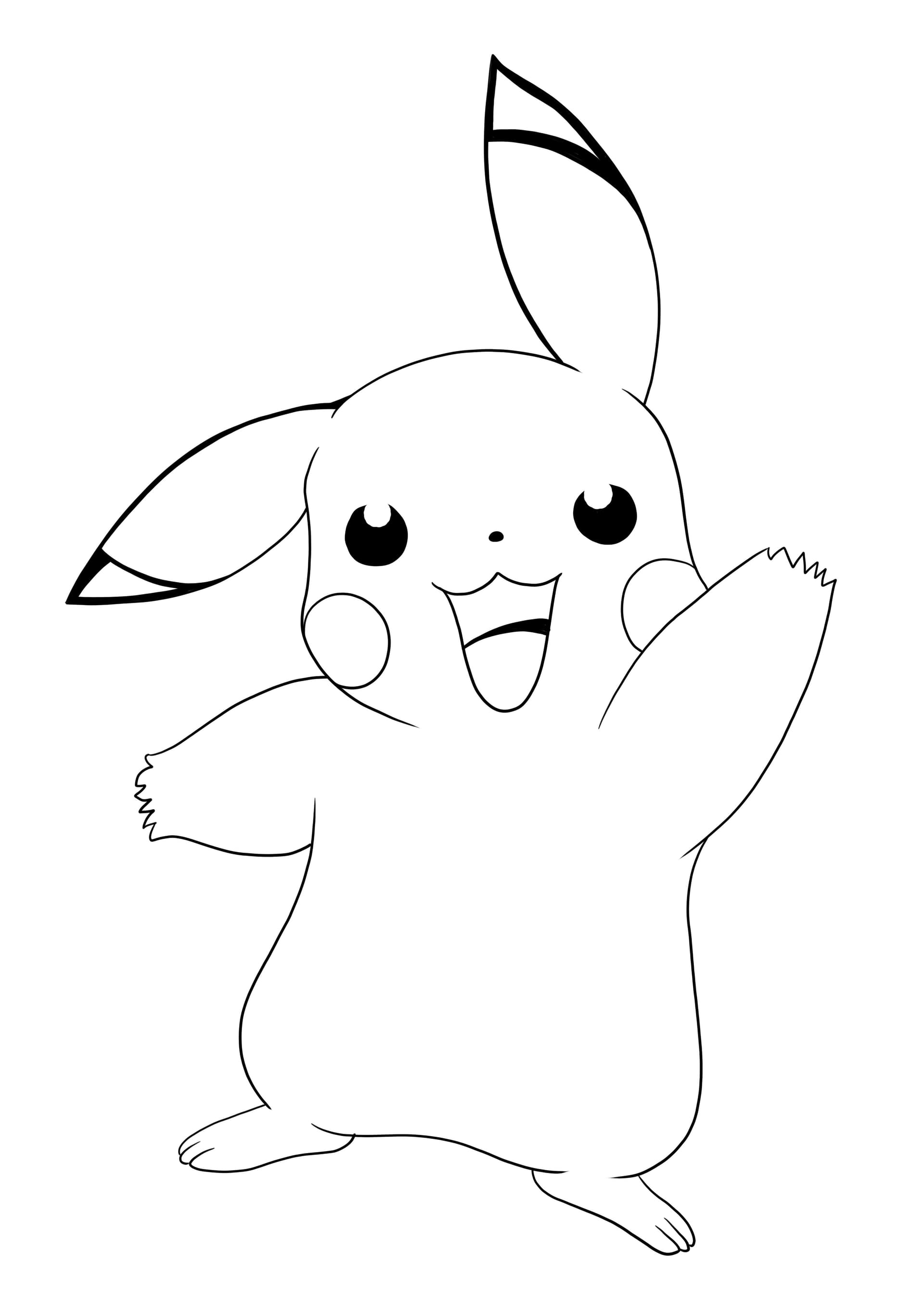 Pikachu Winkt