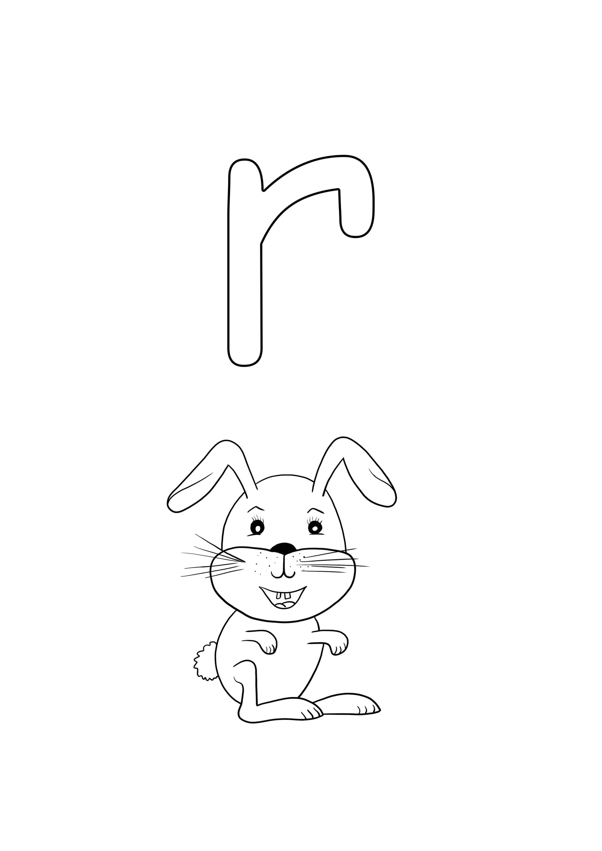 r is for rabbit