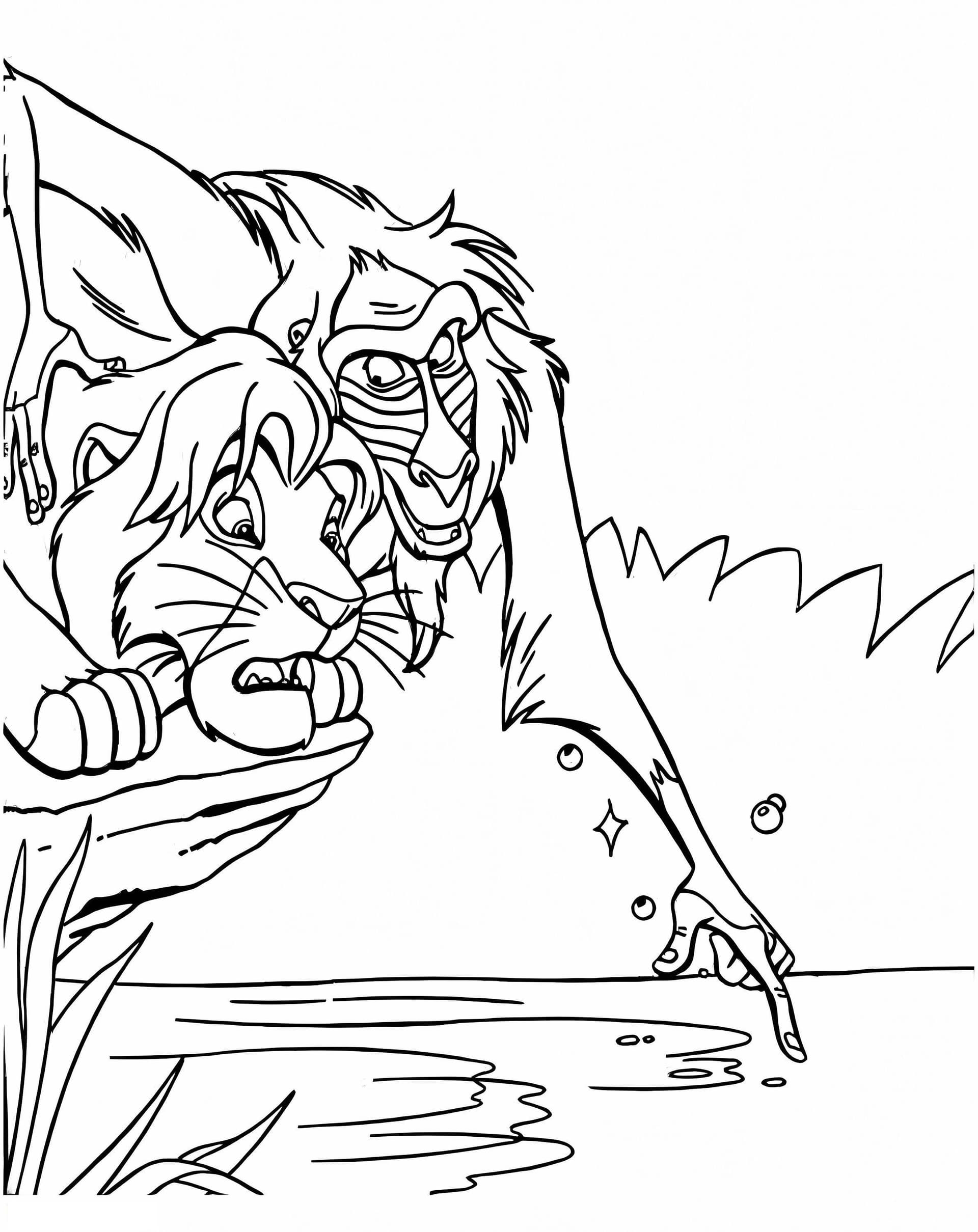 Friend And Lion