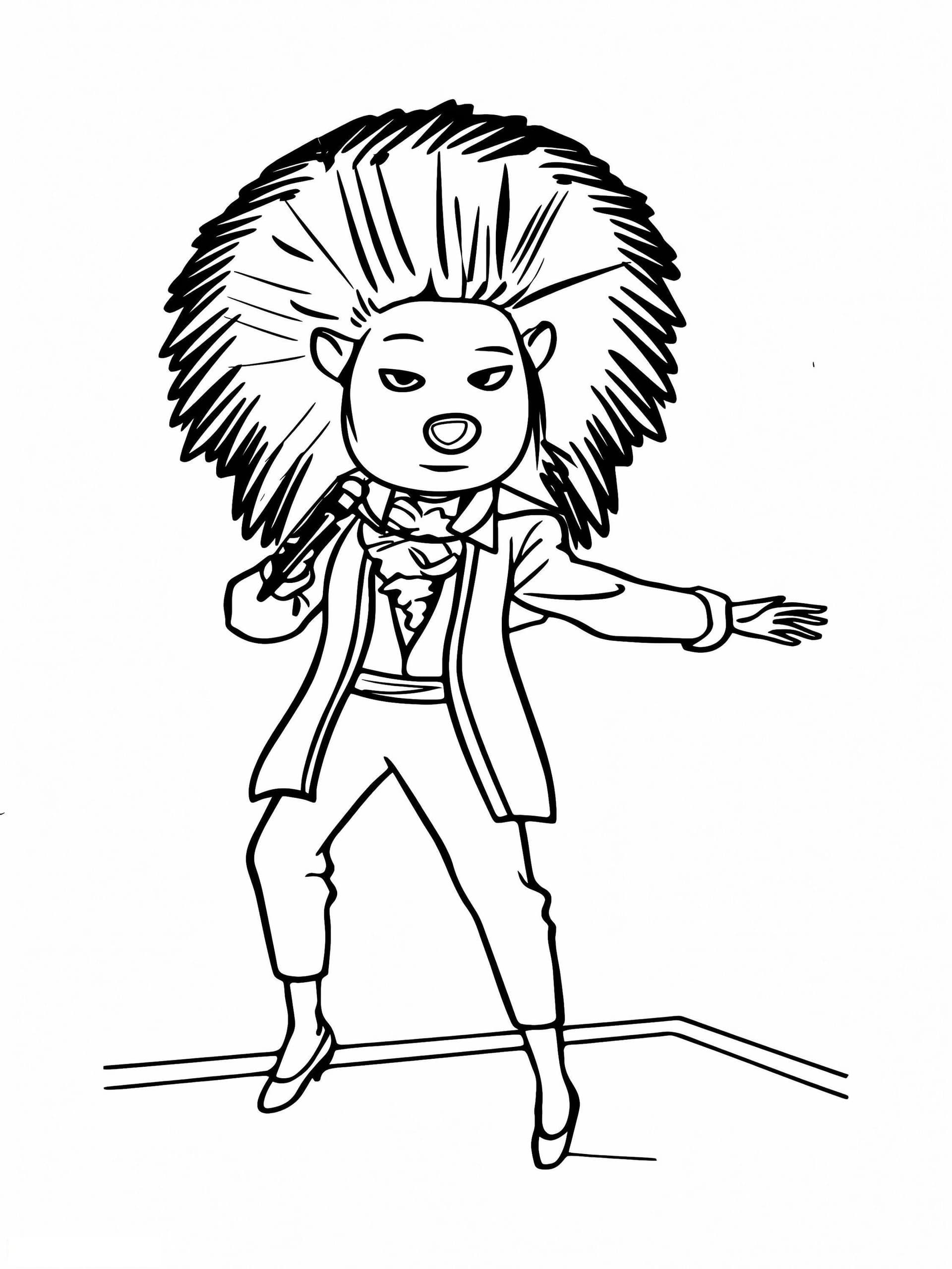 Rockstar Ash From Sing