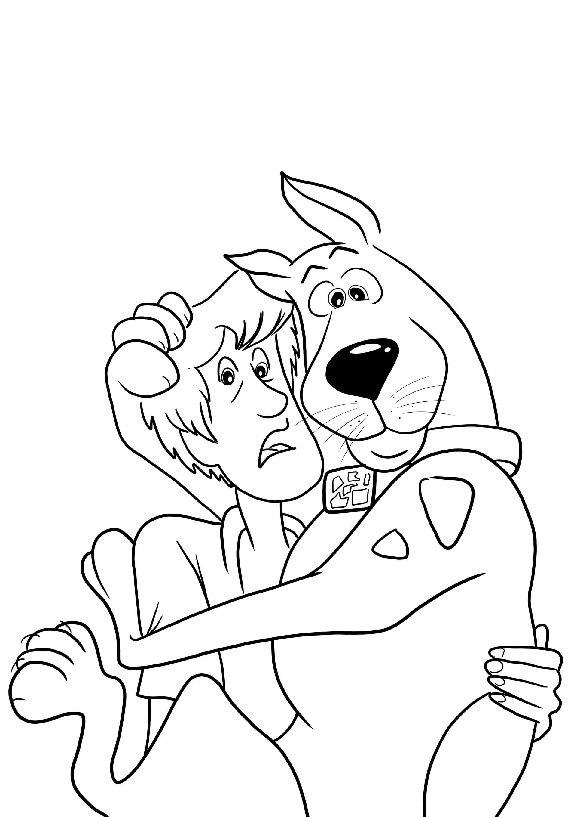 Scooby Doo and Shaggy