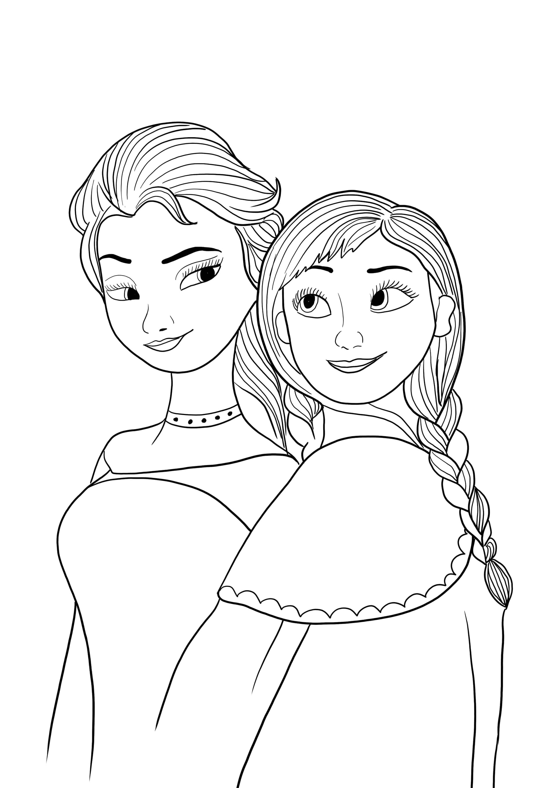 Sisters Princesses Frozen