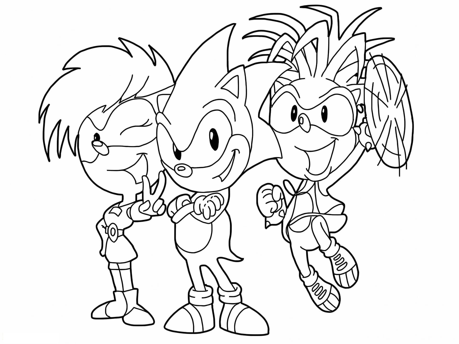 Sonic And His Friends