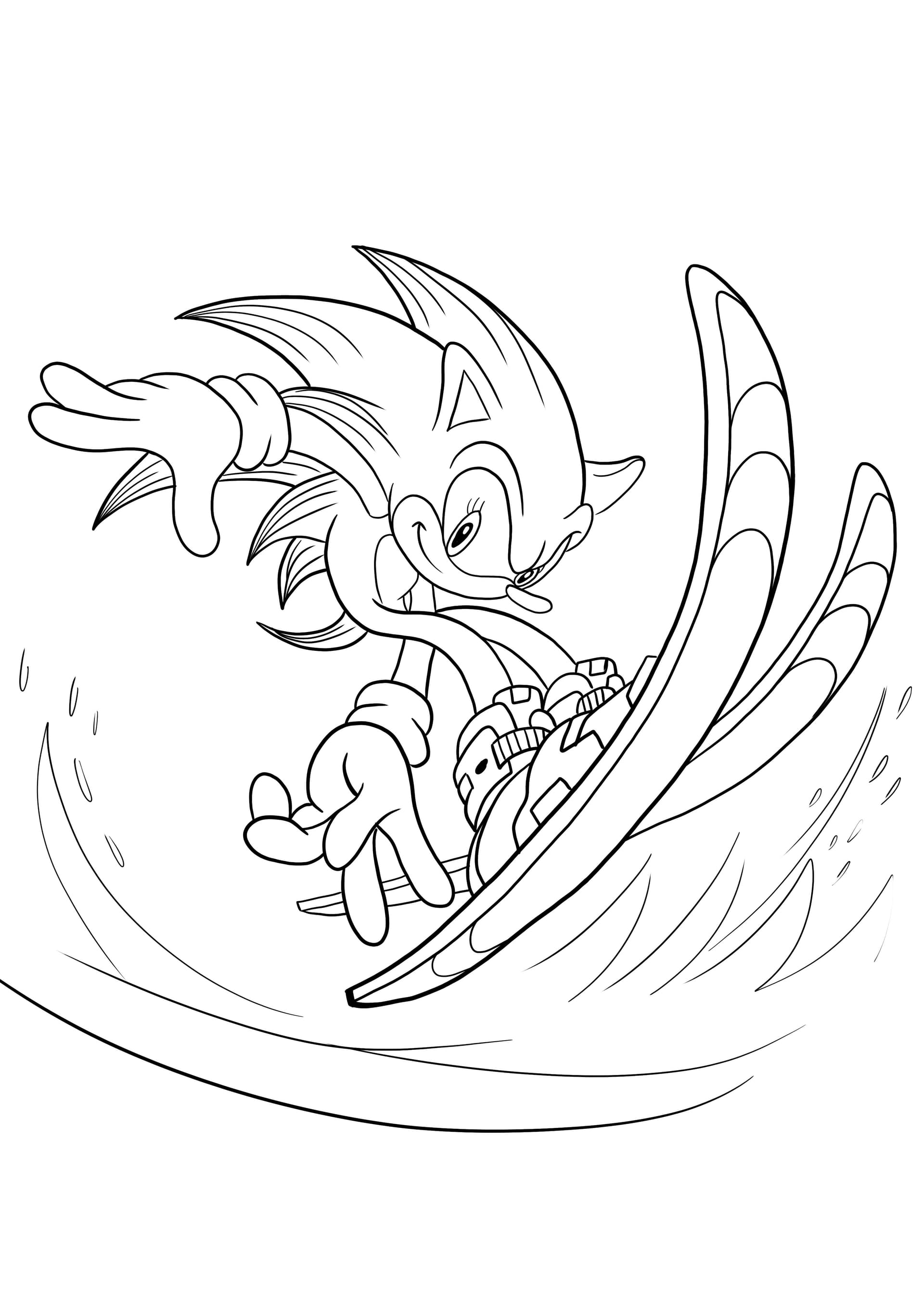 Sonic skiing