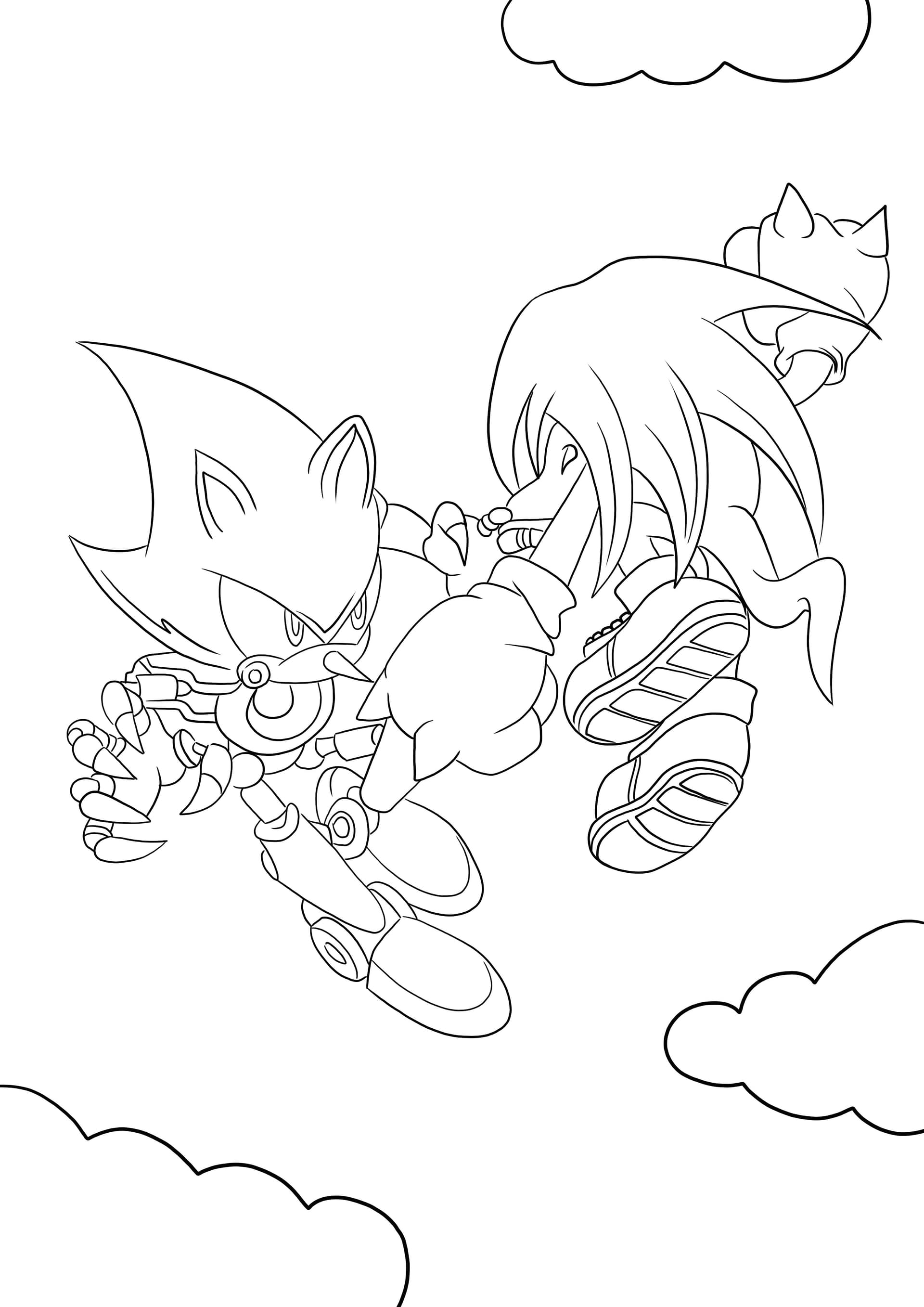 Sonic vs Metal Sonic