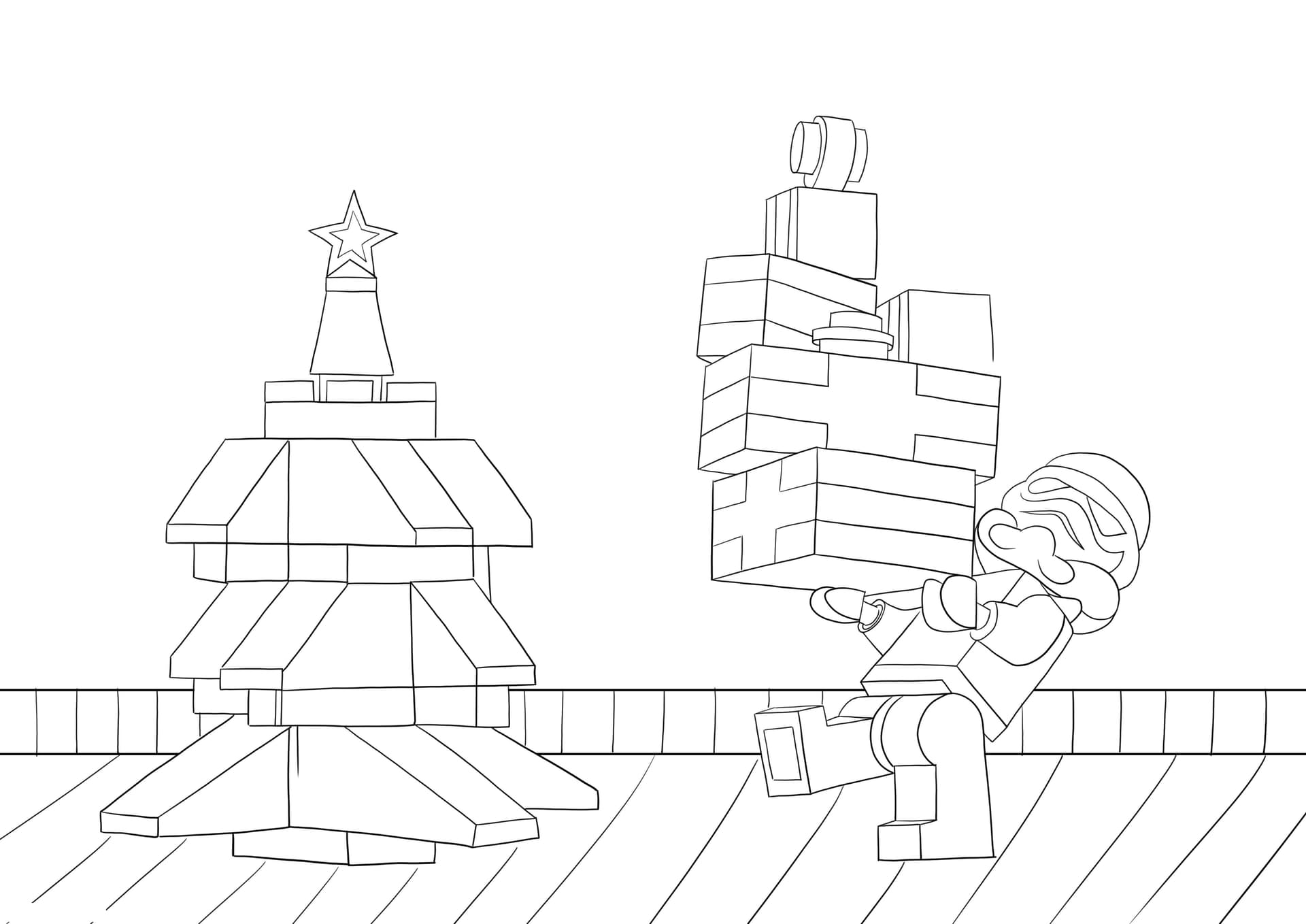 Star Wars clone - Christmas coloring and print-free page