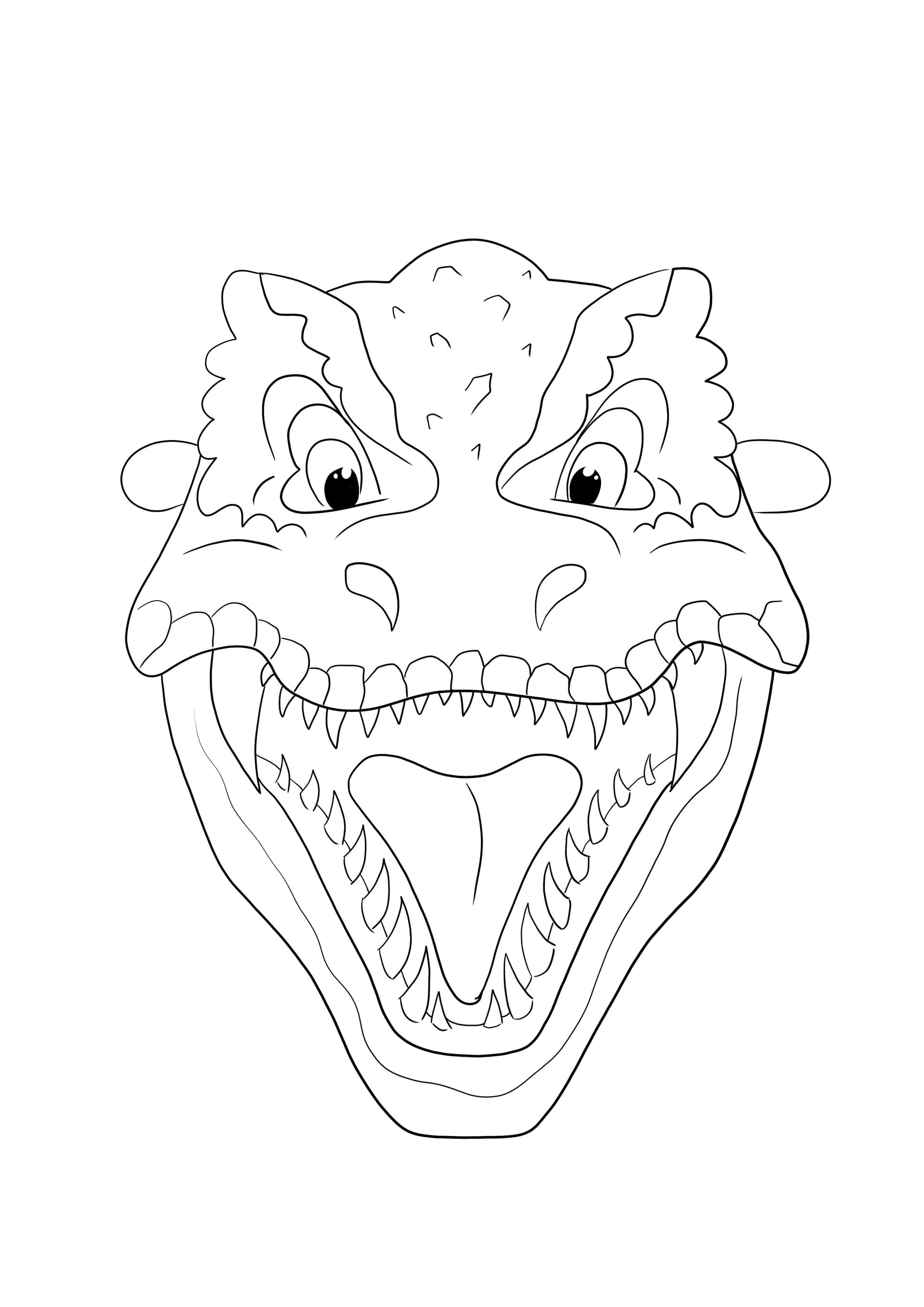 T-rex head