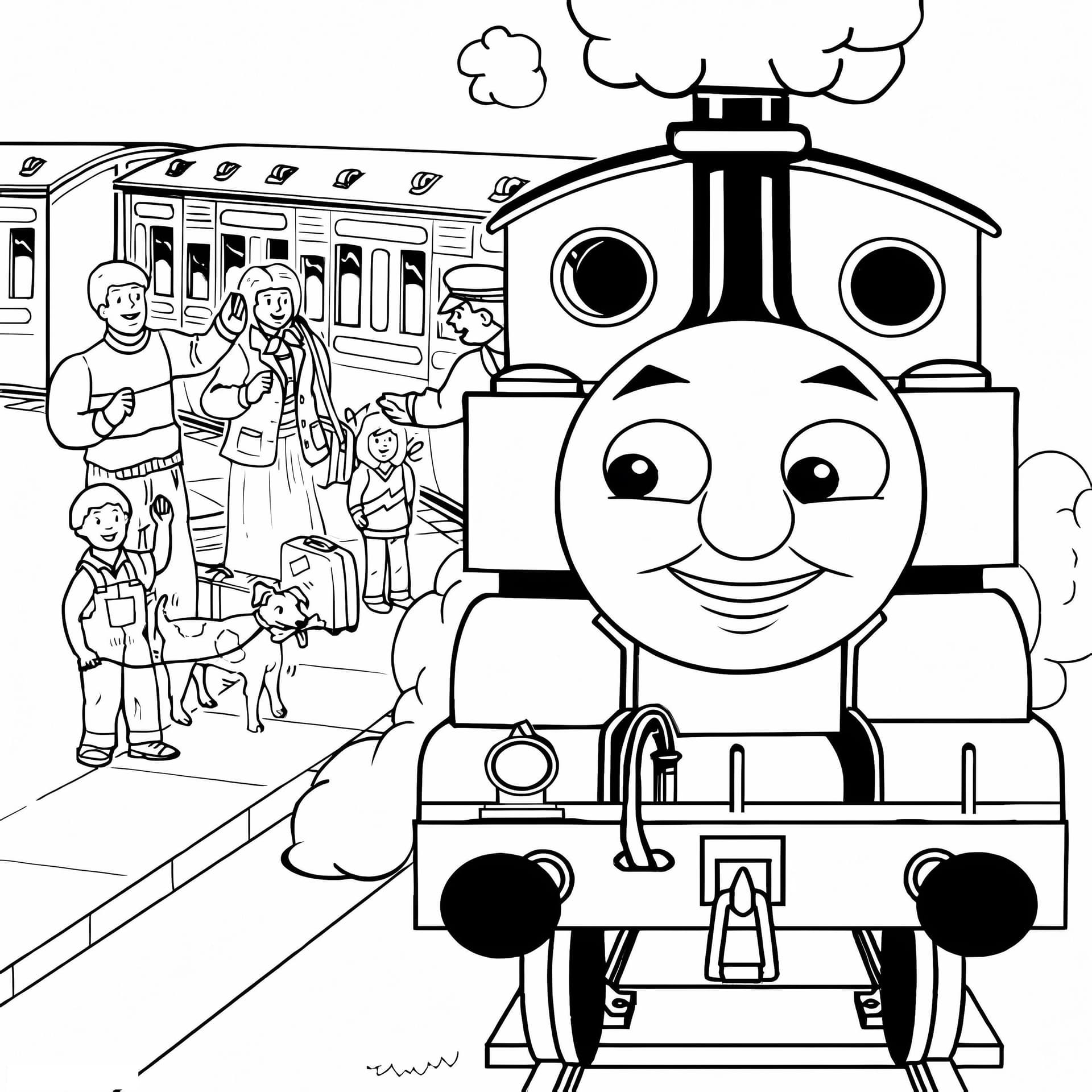 Thomas The Train And The People