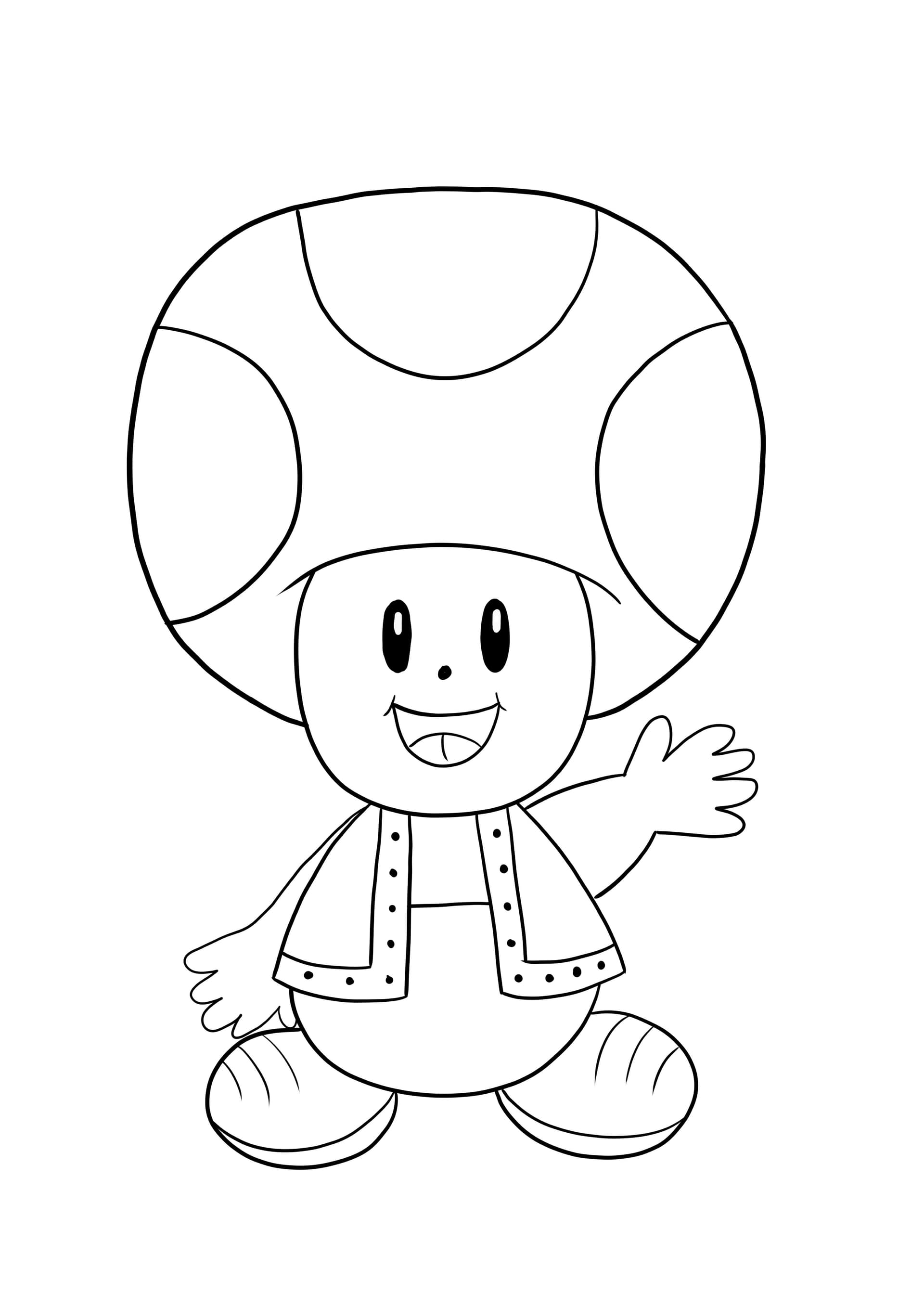 Toad from Super Mario