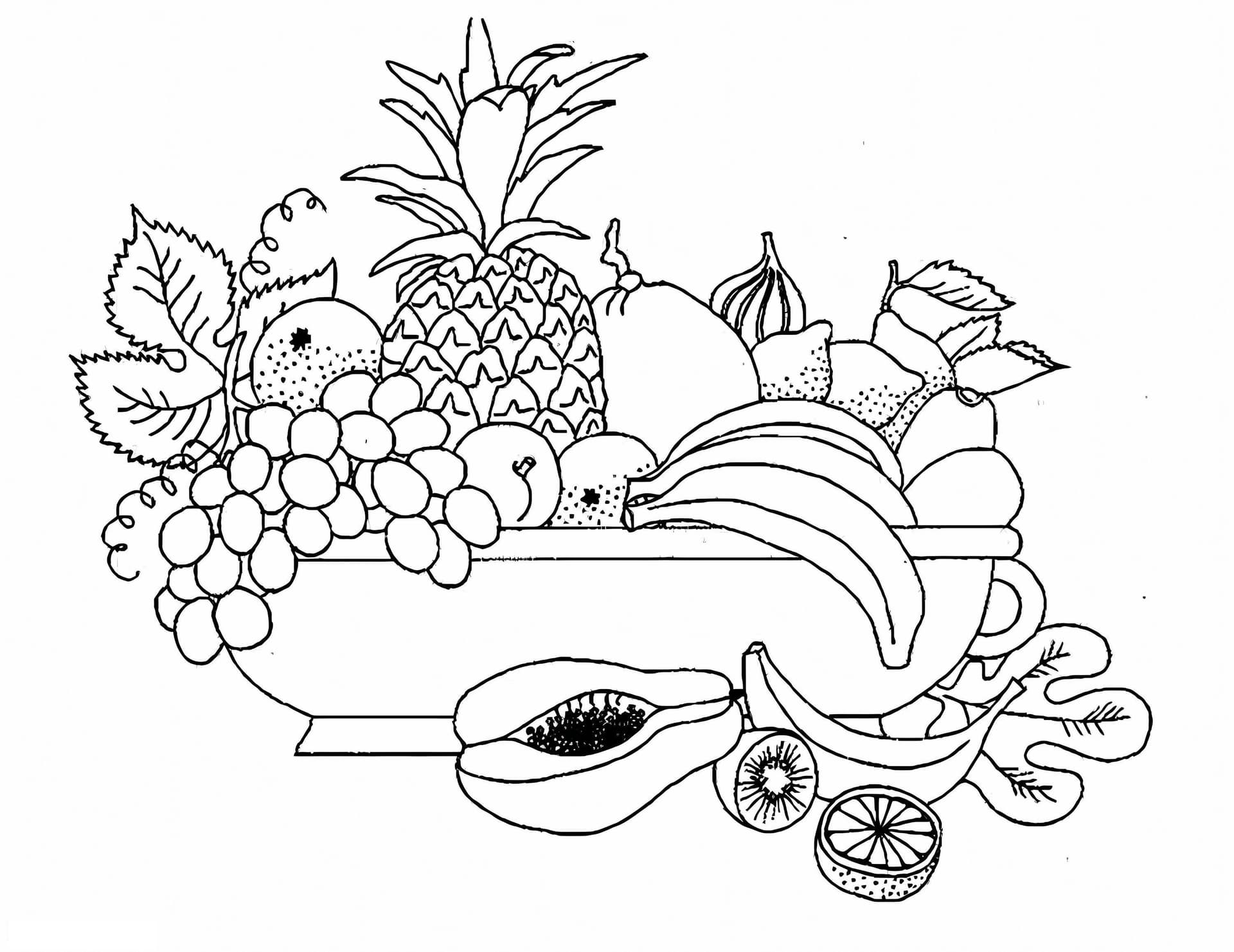 Grapes And Fruits
