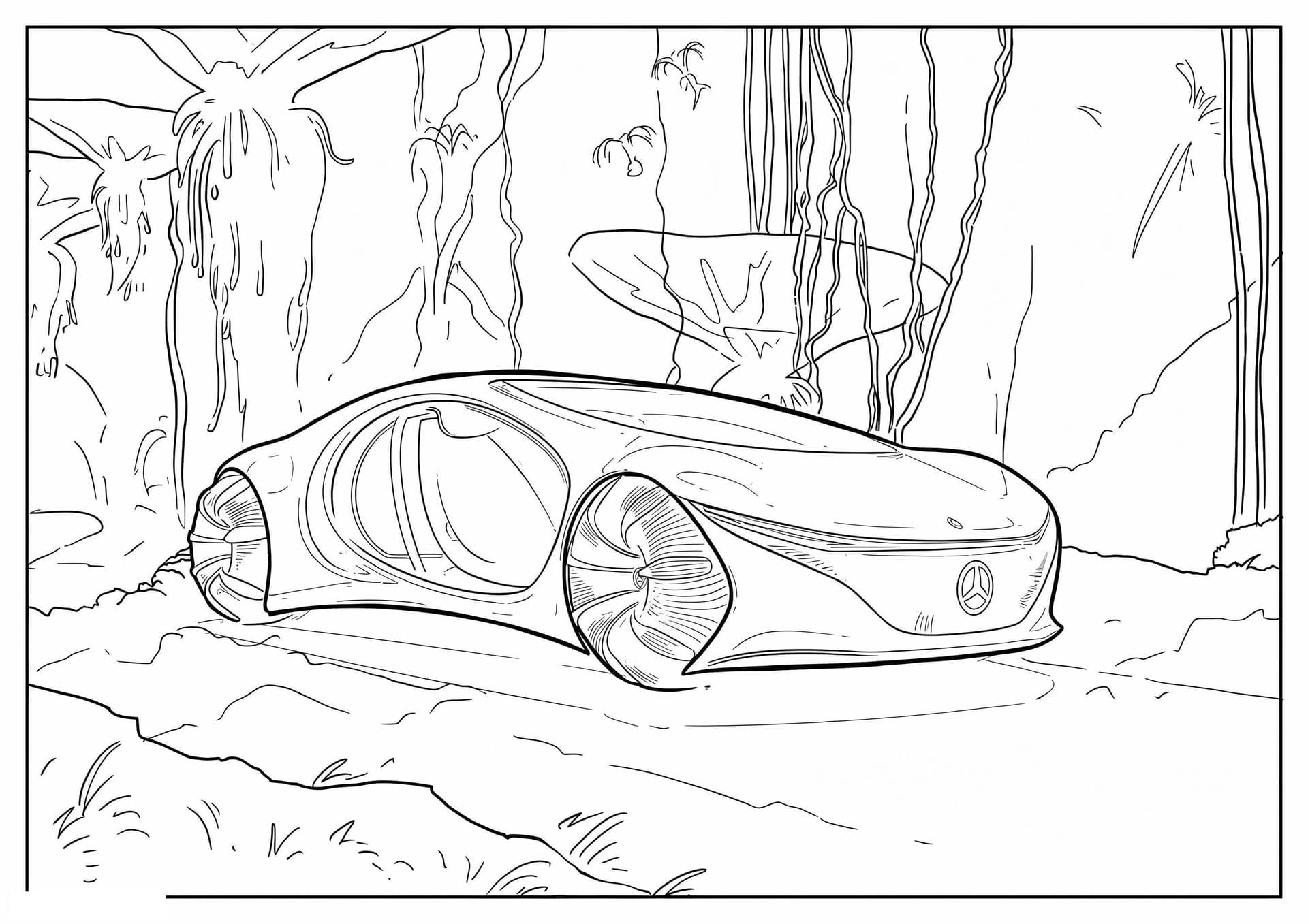 Mercedes Benz 2 Sports Car