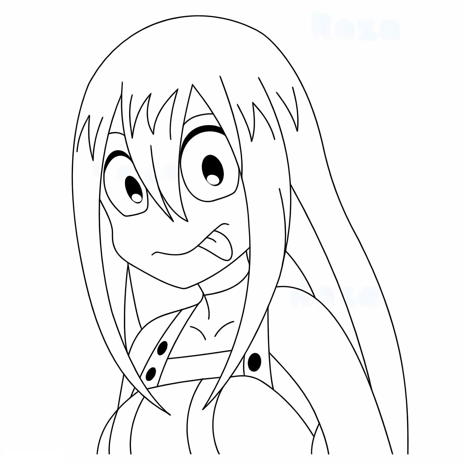 Entzückende Tsuyu Asui