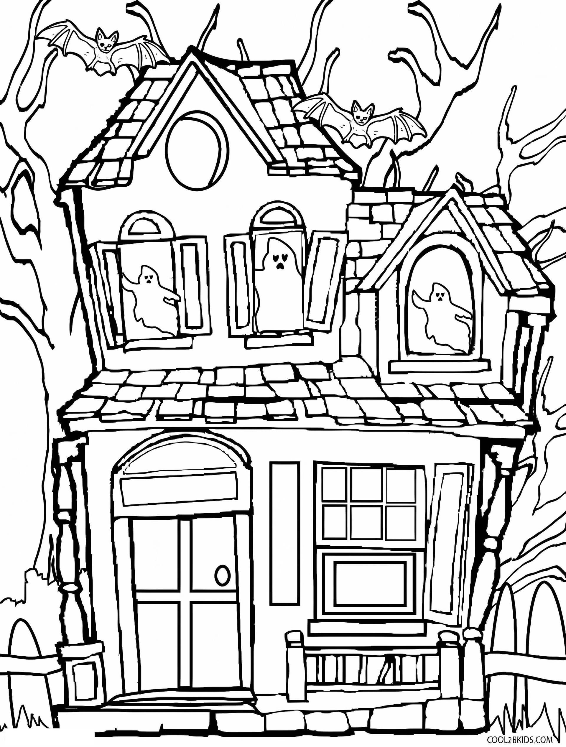 Haunted House In Ruins