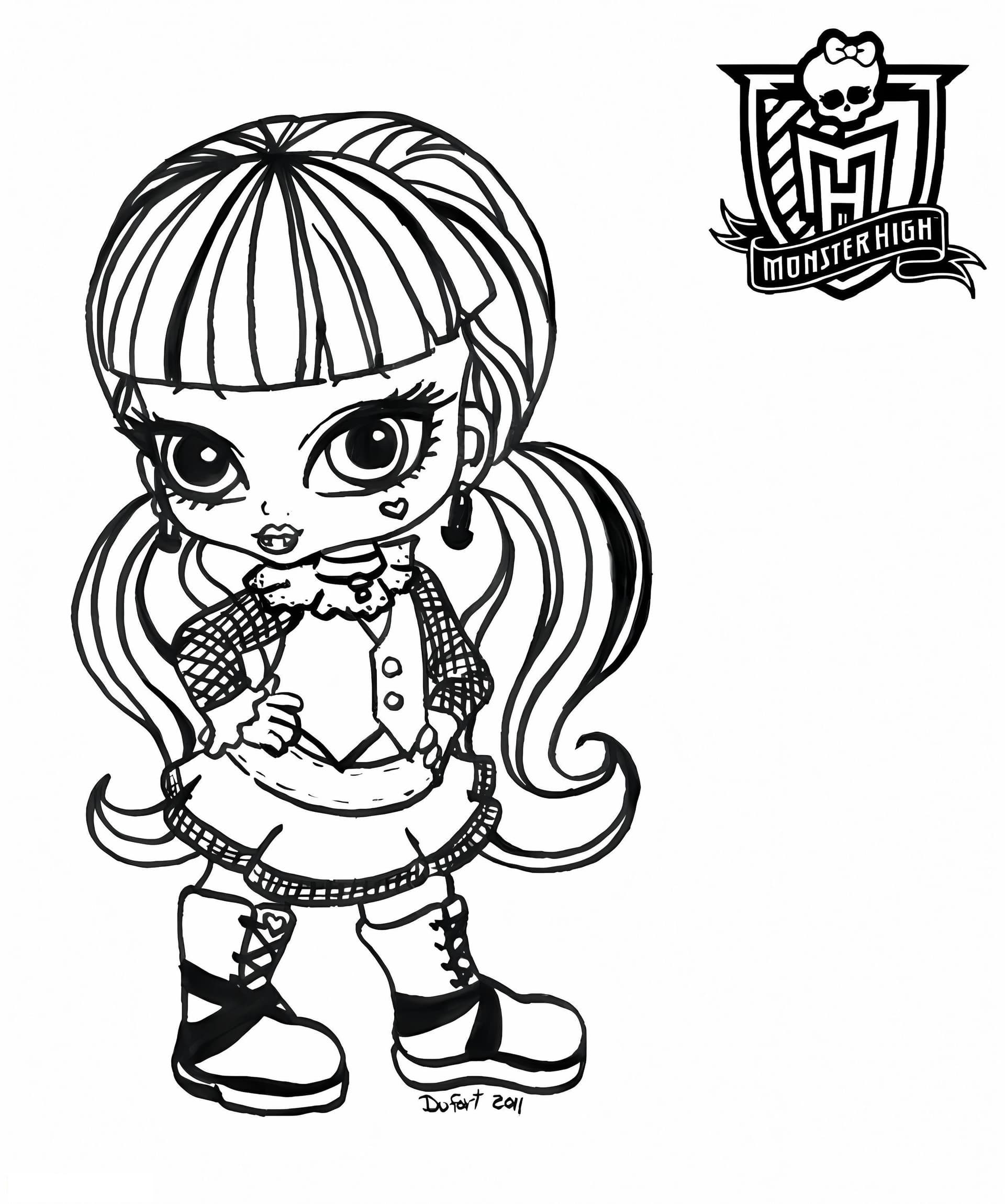 Draculaura Baby Monster High