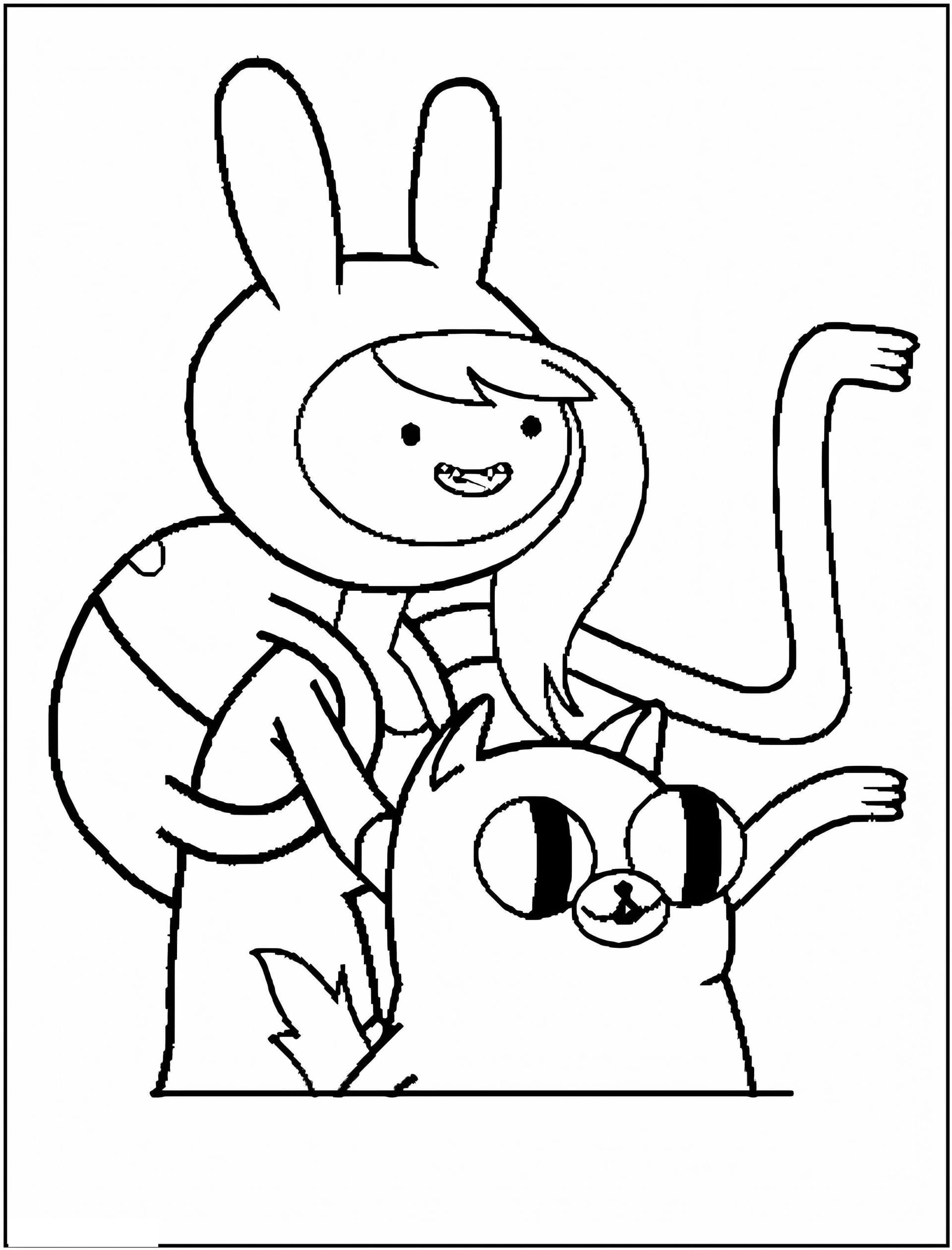 Fionna And Jake The Dog