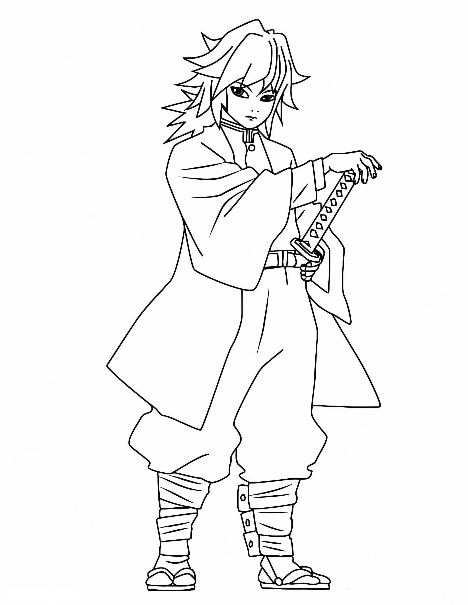 Giyu Tomioka Is Standing