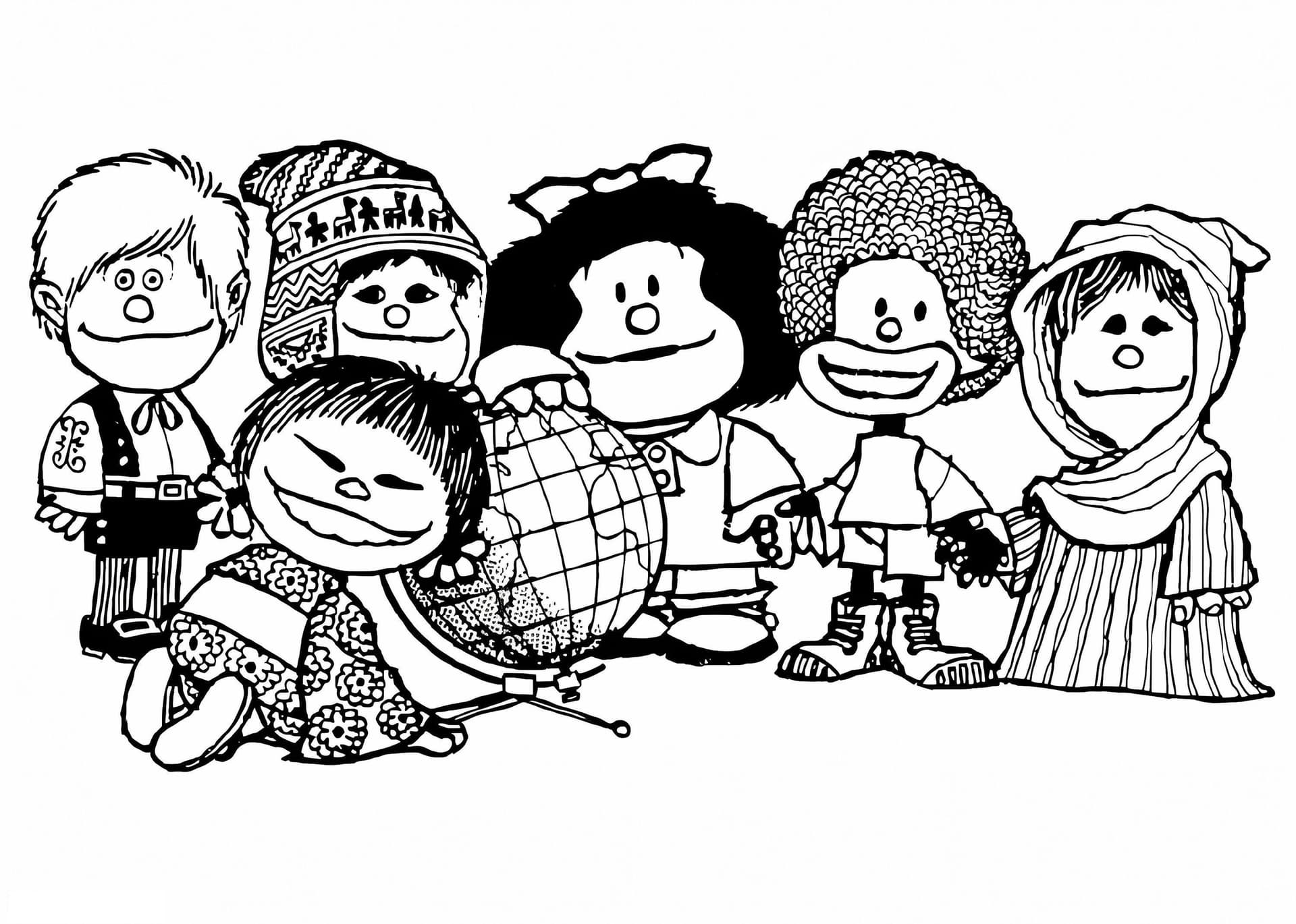 Mafalda With Friends