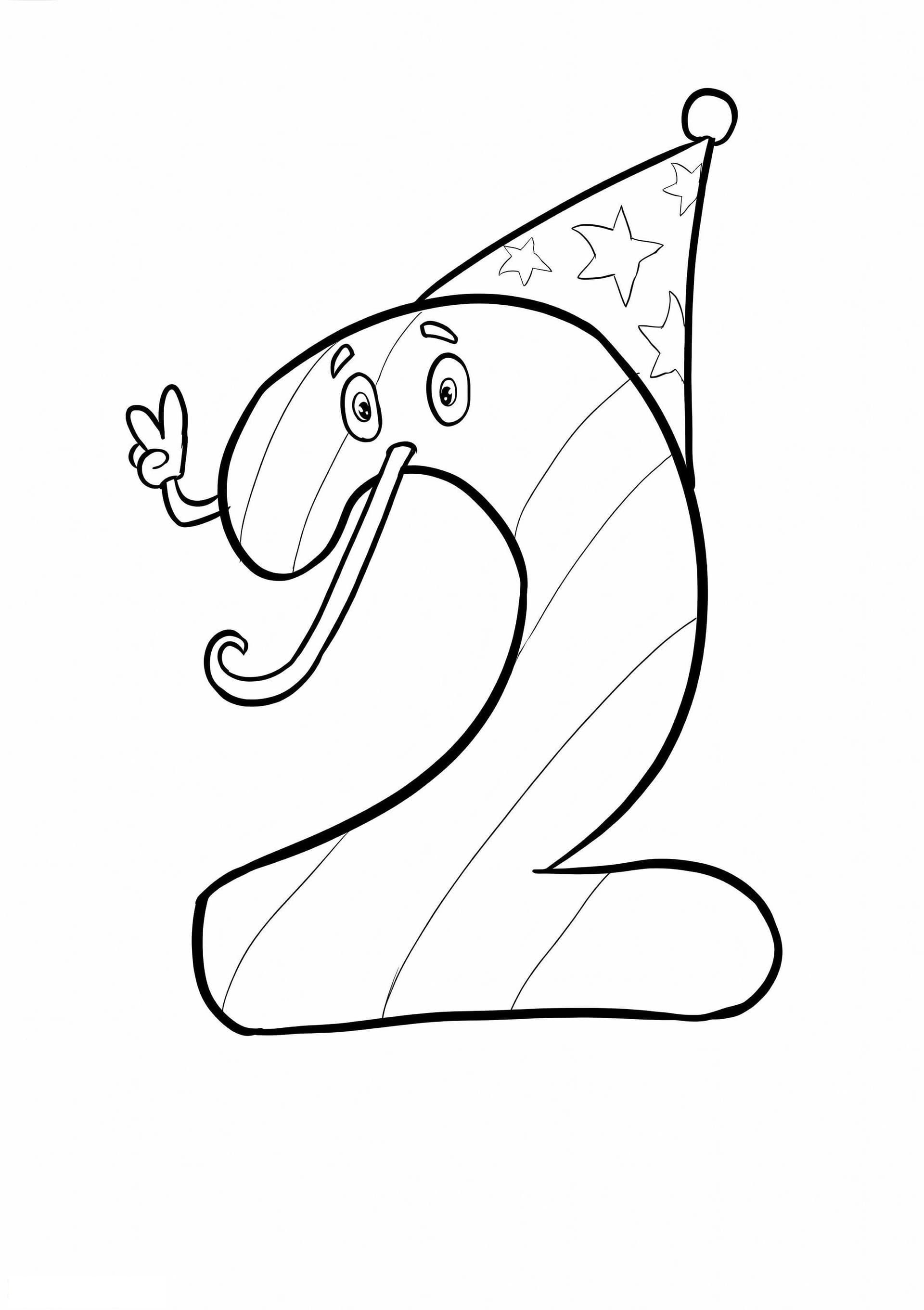 Nummer 2 auf der Party