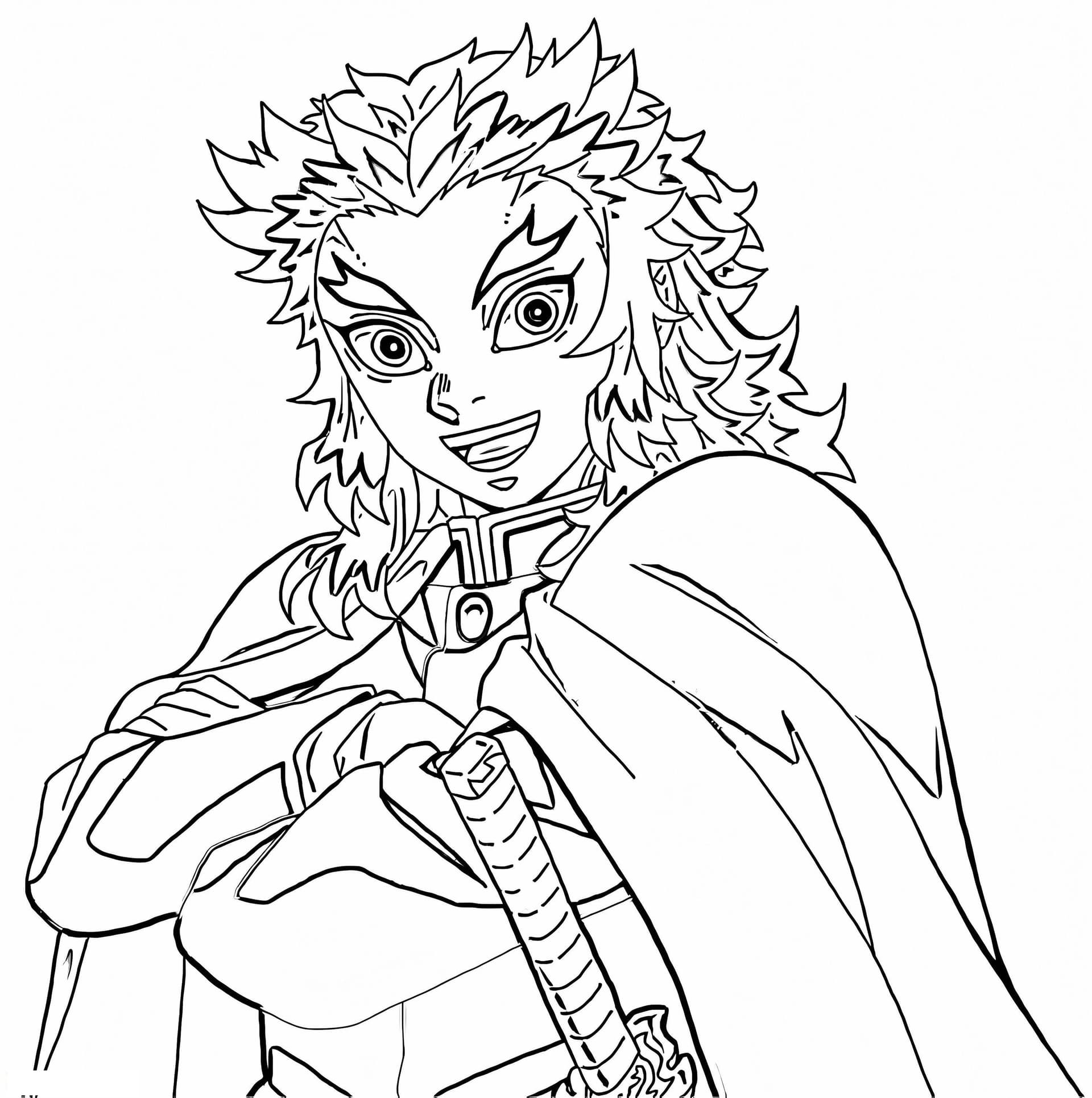 Print Kyojuro Rengoku