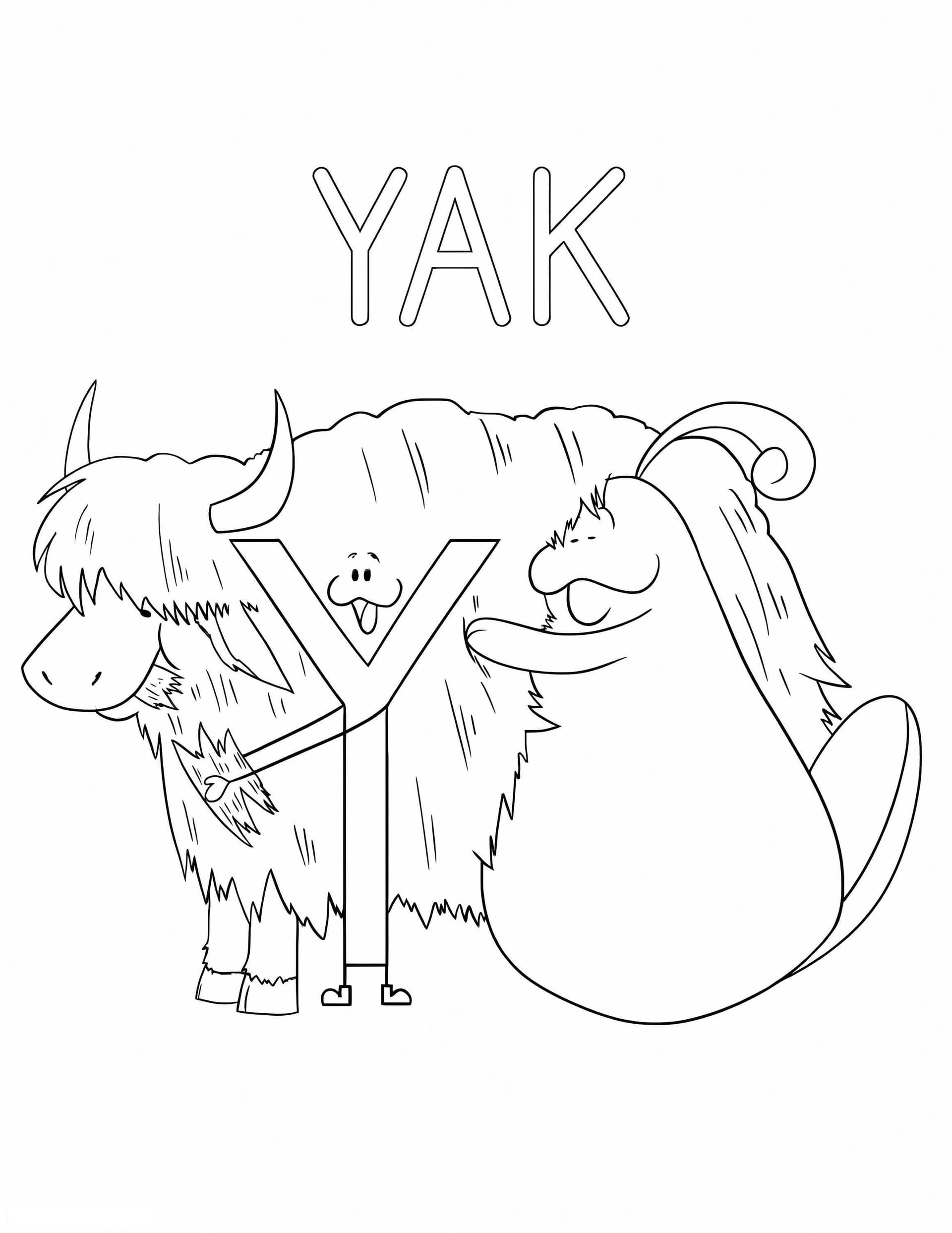 Yak Letra Y