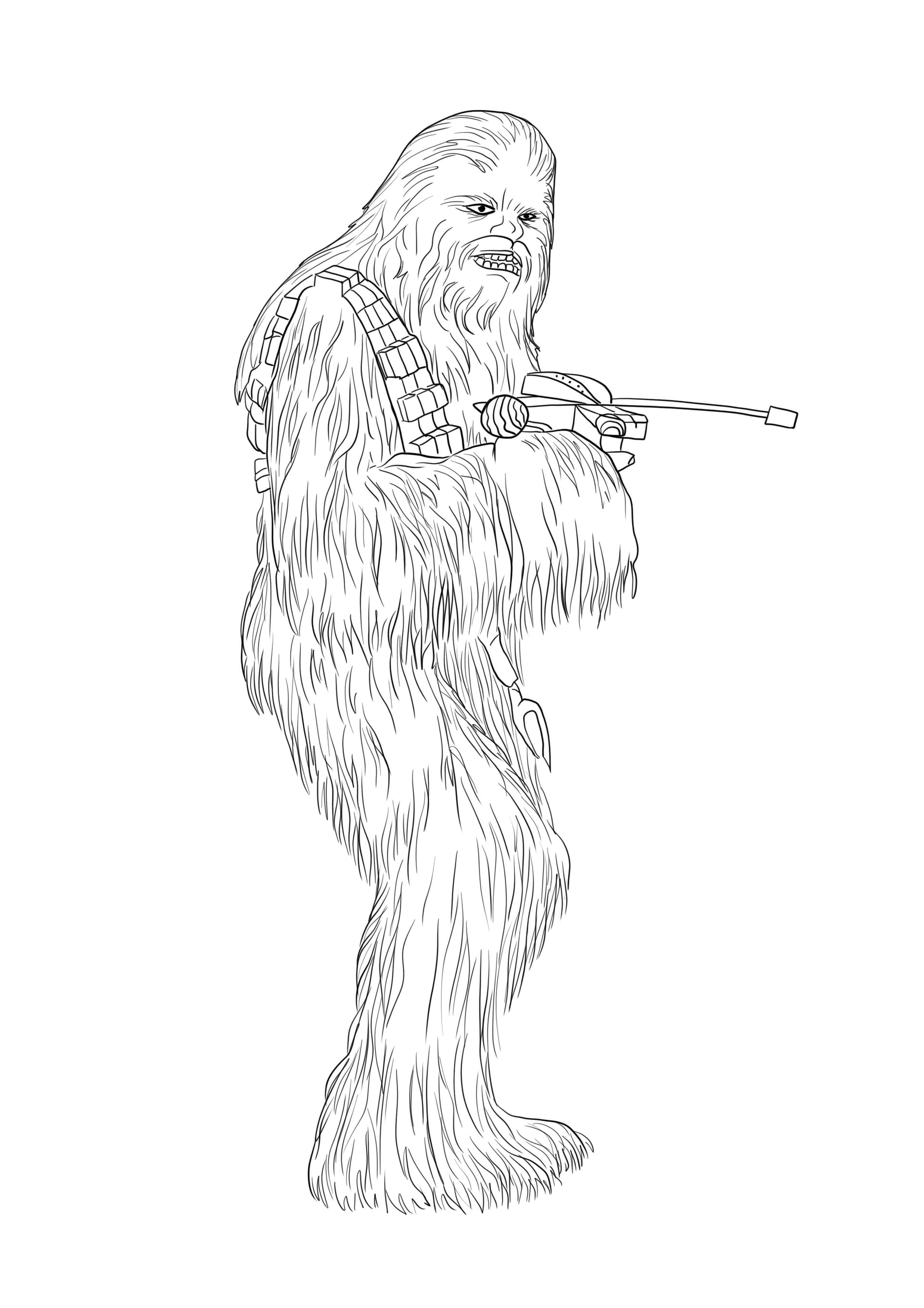 Chewbacca with bowcaster