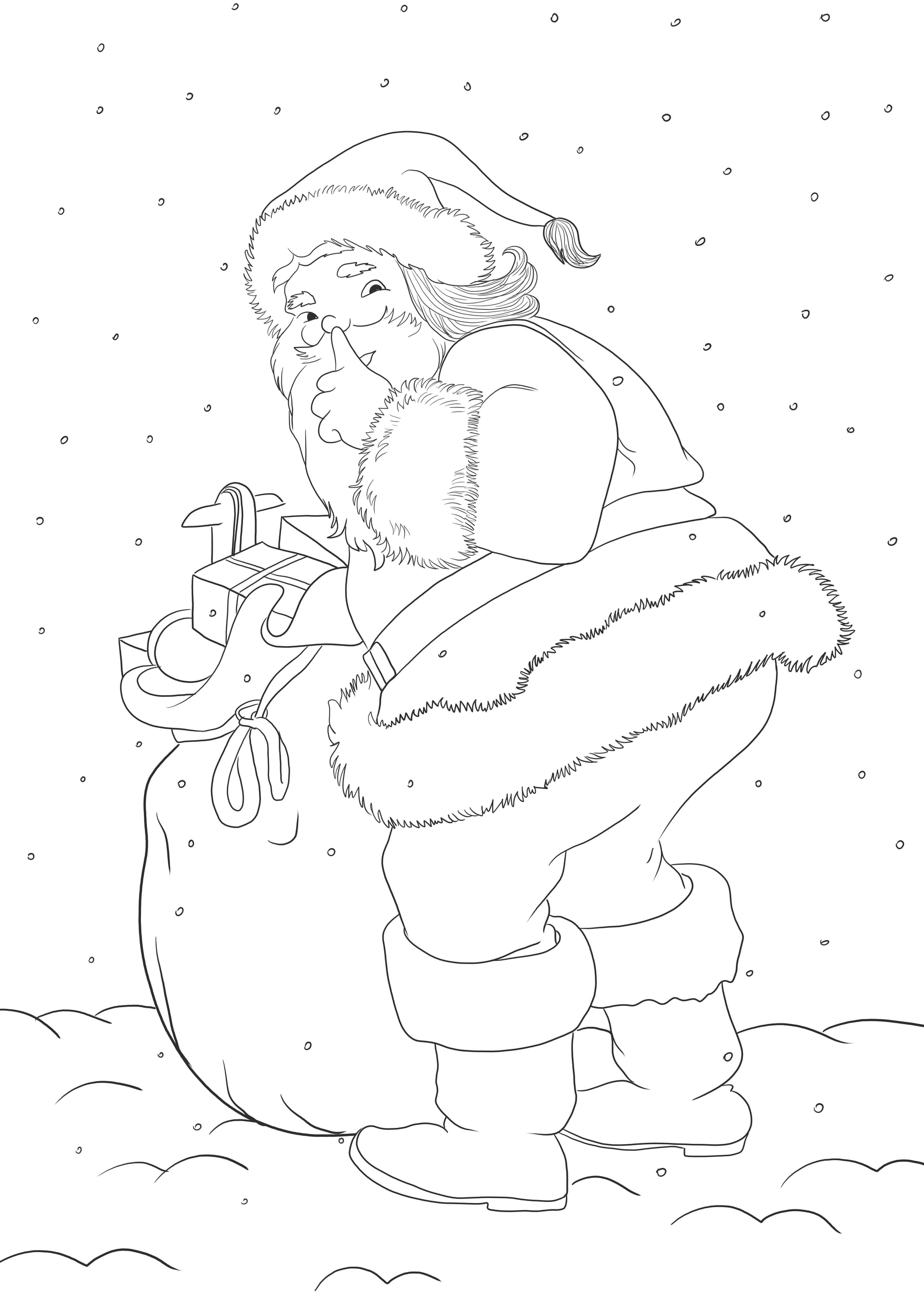 Weihnachten Santa